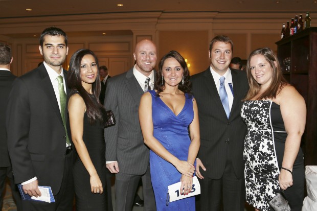 Osmaan and Mona Shah, Tony and Jessica Courtney, Jennifer and John Schallert